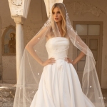 Floral Embroidered Veil